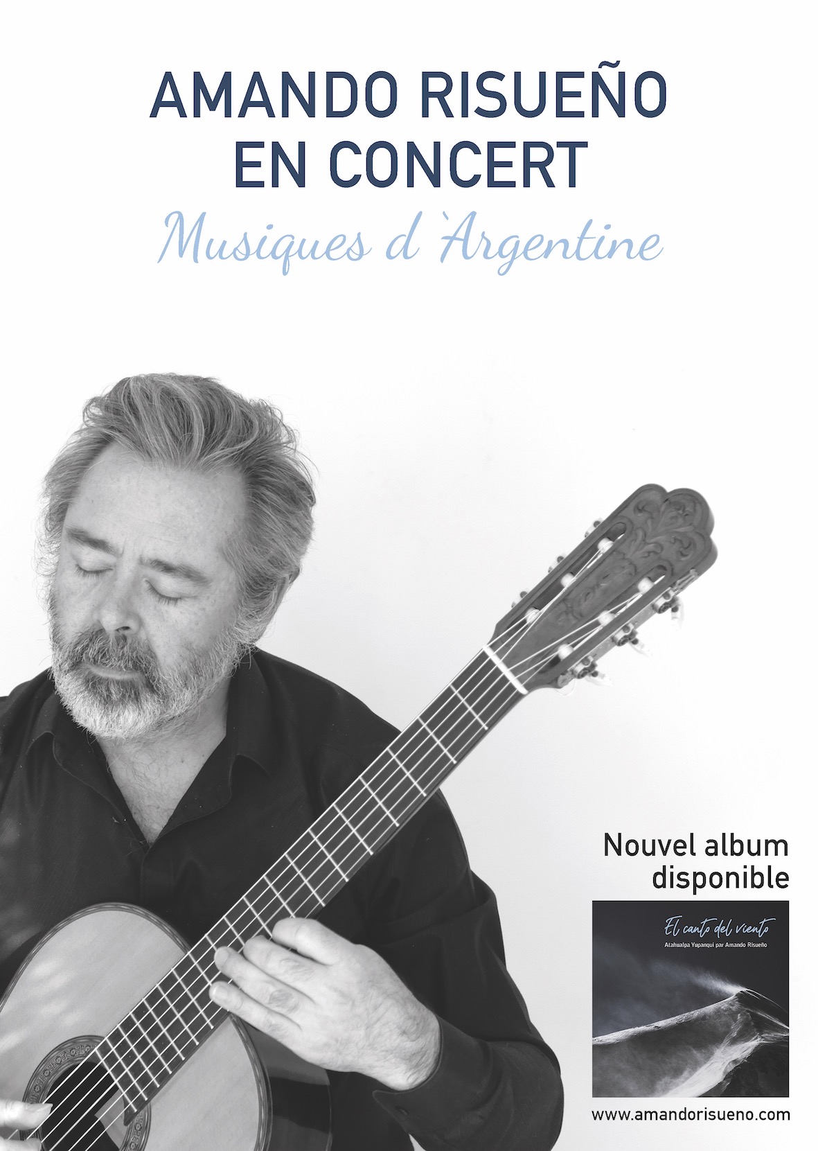 You are currently viewing El canto del viento, Amando Risueño en concert