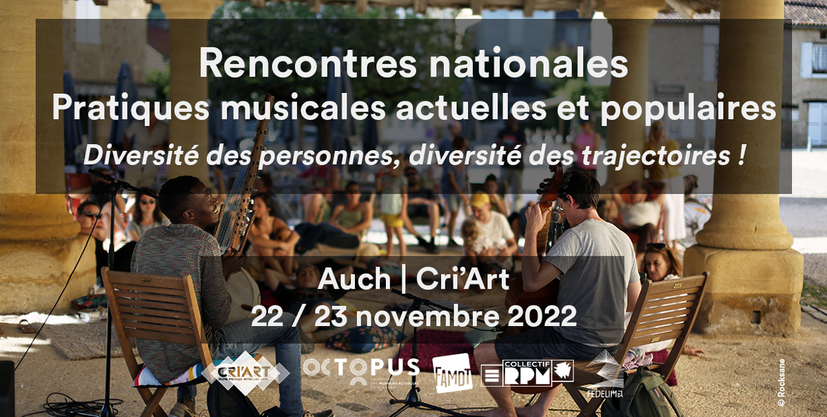 You are currently viewing Pratiques musicales actuelles et populaires – diversité des personnes, diversité des trajectoires !