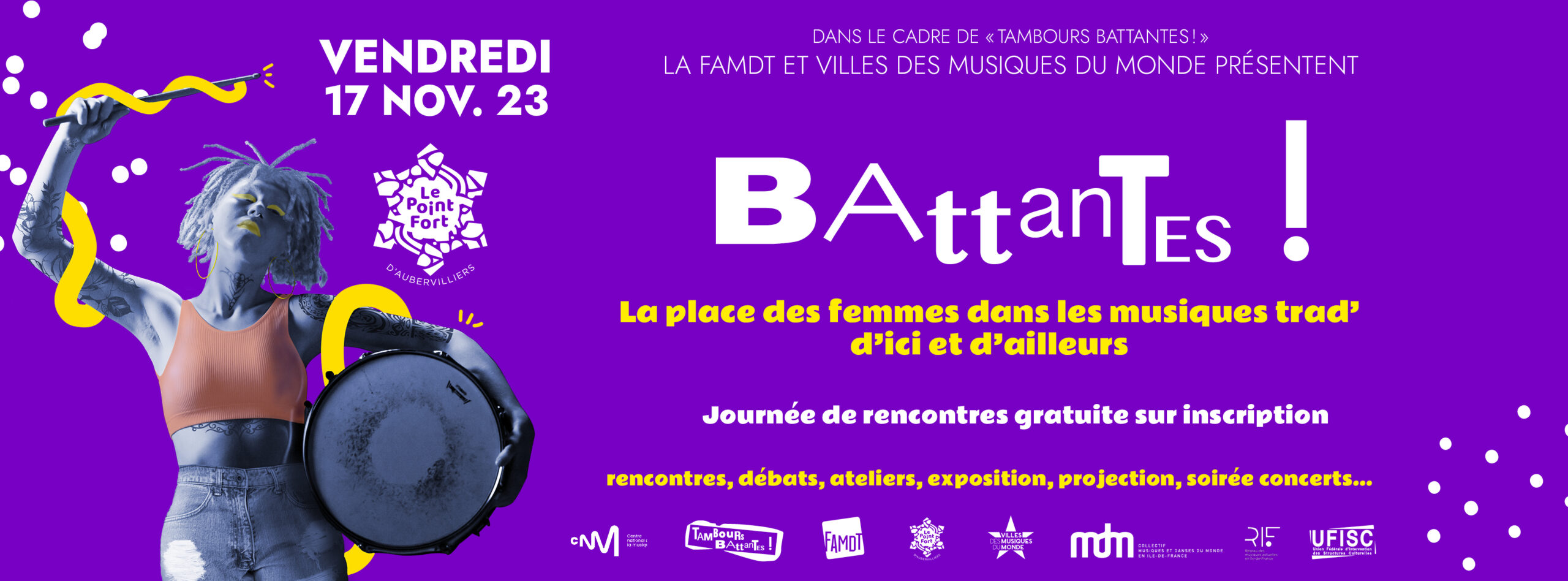 Lire la suite à propos de l’article « Battantes ! » – La place des femmes dans les musiques trad’ d’ici et d’ailleurs