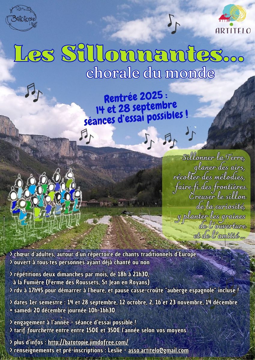 Lire la suite à propos de l’article Chorale Les Sillonnantes