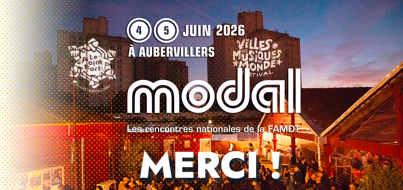 You are currently viewing Communiqué de sortie – Modal 2026 à Aubervilliers