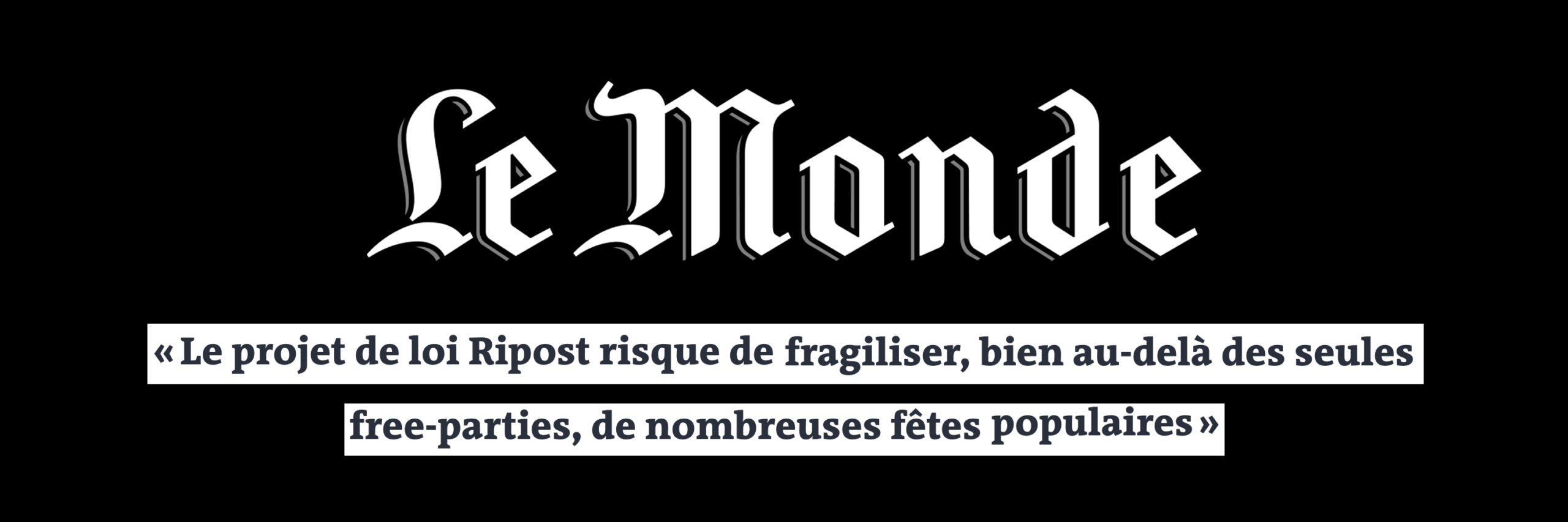 You are currently viewing Tribune de la FAMDT dans Le Monde : Les musiques et danses trad&rsquo; solidaires des free-parties